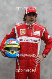 24.03.2011 Melbourne, Australia,  Fernando Alonso (ESP), Scuderia Ferrari  - Formula 1 World Championship, Rd 01, Australian Grand Prix, Thursday