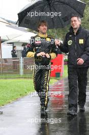 24.03.2011 Melbourne, Australia,  Nick Heidfeld (GER), Lotus Renault GP - Formula 1 World Championship, Rd 01, Australian Grand Prix, Thursday