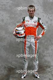 24.03.2011 Melbourne, Australia,  Nico Hulkenberg (GER), Test Driver, Force India  - Formula 1 World Championship, Rd 01, Australian Grand Prix, Thursday