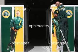 24.03.2011 Melbourne, Australia,  Team Lotus  - Formula 1 World Championship, Rd 01, Australian Grand Prix, Thursday