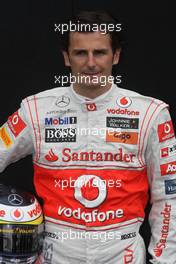 24.03.2011 Melbourne, Australia,  Pedro de la Rosa (ESP), test driver, McLaren Mercedes - Formula 1 World Championship, Rd 01, Australian Grand Prix, Thursday