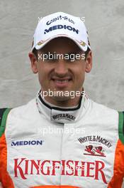 24.03.2011 Melbourne, Australia,  Adrian Sutil (GER), Force India  - Formula 1 World Championship, Rd 01, Australian Grand Prix, Thursday