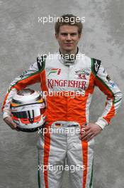 24.03.2011 Melbourne, Australia,  Nico Hulkenberg (GER), Test Driver, Force India  - Formula 1 World Championship, Rd 01, Australian Grand Prix, Thursday