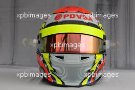 24.03.2011 Melbourne, Australia,  Helmet of Pastor Maldonado (VEN), Williams F1 Team  - Formula 1 World Championship, Rd 01, Australian Grand Prix, Thursday