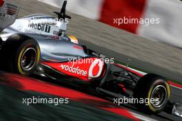 21.02.2011 Barcelona, Spain,  Lewis Hamilton (GBR), McLaren Mercedes  - Formula 1 Testing - Formula 1 World Championship