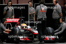 21.02.2011 Barcelona, Spain,  Lewis Hamilton (GBR), McLaren Mercedes  - Formula 1 Testing - Formula 1 World Championship