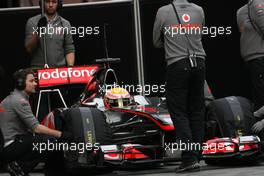 21.02.2011 Barcelona, Spain,  Lewis Hamilton (GBR), McLaren Mercedes  - Formula 1 Testing - Formula 1 World Championship