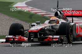 20.02.2011 Barcelona, Spain,  Lewis Hamilton (GBR), McLaren Mercedes  - Formula 1 Testing - Formula 1 World Championship