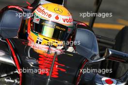 20.02.2011 Barcelona, Spain,  Lewis Hamilton (GBR), McLaren Mercedes  - Formula 1 Testing - Formula 1 World Championship