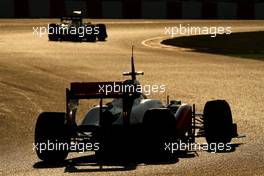 20.02.2011 Barcelona, Spain,  Lewis Hamilton (GBR), McLaren Mercedes  - Formula 1 Testing - Formula 1 World Championship