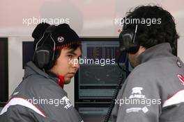 11.03.2011 Barcelona, Spain,  Sergio Perez (MEX), Sauber F1 Team  - Formula 1 Testing - Formula 1 World Championship