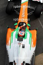 11.03.2011 Barcelona, Spain,  Paul di Resta (GBR), Force India F1 Team  - Formula 1 Testing - Formula 1 World Championship