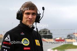 11.03.2011 Barcelona, Spain,  Vitaly Petrov (RUS), Lotus Renalut F1 Team  - Formula 1 Testing - Formula 1 World Championship