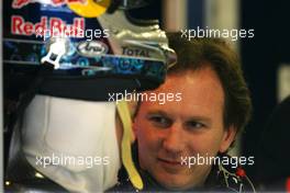 11.03.2011 Barcelona, Spain,  Christian Horner (GBR), Red Bull Racing, Sporting Director  - Formula 1 Testing - Formula 1 World Championship