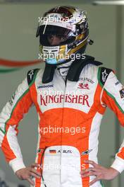 11.03.2011 Barcelona, Spain,  Adrian Sutil (GER), Force India  - Formula 1 Testing - Formula 1 World Championship