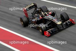 11.03.2011 Barcelona, Spain,  Nick Heidfeld (GER), Lotus Renault F1 Team  - Formula 1 Testing - Formula 1 World Championship