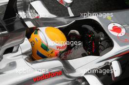 08.03.2011 Barcelona, Spain, Lewis Hamilton (GBR), McLaren Mercedes - Formula 1 Testing - Formula 1 World Championship