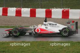 08.03.2011 Barcelona, Spain, Lewis Hamilton (GBR), McLaren Mercedes - Formula 1 Testing - Formula 1 World Championship