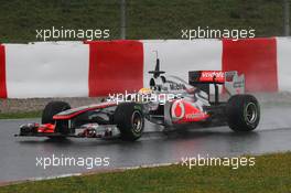 08.03.2011 Barcelona, Spain, Lewis Hamilton (GBR), McLaren Mercedes - Formula 1 Testing - Formula 1 World Championship