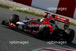 10.03.2011 Barcelona, Spain,  Jerome d'Ambrosio (BEL), Virgin Racing  - Formula 1 Testing - Formula 1 World Championship