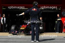 10.03.2011 Barcelona, Spain,  Jaime Alguersuari (ESP), Scuderia Toro Rosso  - Formula 1 Testing - Formula 1 World Championship