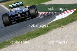 10.03.2011 Barcelona, Spain,  Michael Schumacher (GER), Mercedes GP  - Formula 1 Testing - Formula 1 World Championship