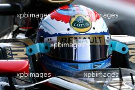 10.03.2011 Barcelona, Spain,  Vitaly Petrov (RUS), Lotus Renault F1 Team  - Formula 1 Testing - Formula 1 World Championship