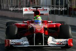 10.03.2011 Barcelona, Spain,  Felipe Massa (BRA), Scuderia Ferrari  - Formula 1 Testing - Formula 1 World Championship