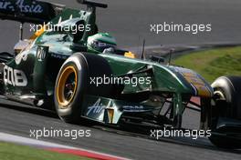 10.03.2011 Barcelona, Spain,  Heikki Kovalainen (FIN), Team Lotus  - Formula 1 Testing - Formula 1 World Championship