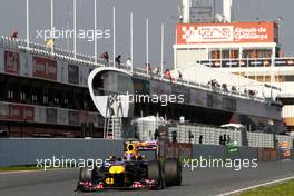 10.03.2011 Barcelona, Spain,  Mark Webber (AUS), Red Bull Racing  - Formula 1 Testing - Formula 1 World Championship