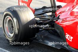 10.03.2011 Barcelona, Spain,  Scuderia Ferrari technical detail, rear suspension - Formula 1 Testing - Formula 1 World Championship