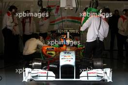 10.03.2011 Barcelona, Spain,  Adrian Sutil (GER), Force India  - Formula 1 Testing - Formula 1 World Championship