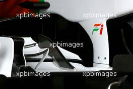 08.03.2011 Barcelona, Spain,  Force India F1 Team front wing detail - Formula 1 Testing - Formula 1 World Championship