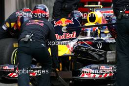 08.03.2011 Barcelona, Spain,  Mark Webber (AUS), Red Bull Racing  - Formula 1 Testing - Formula 1 World Championship