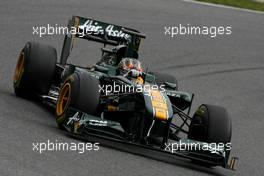 08.03.2011 Barcelona, Spain,  Davide Valsecchi (ITA), test driver, Lotus F1 Team  - Formula 1 Testing - Formula 1 World Championship