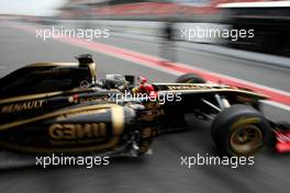 08.03.2011 Barcelona, Spain,  Nick Heidfeld (GER), Lotus Renault F1 Team  - Formula 1 Testing - Formula 1 World Championship