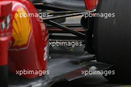09.03.2011 Barcelona, Spain,  Scuderia Ferrari technical detail, rear suspension - Formula 1 Testing - Formula 1 World Championship