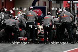 09.03.2011 Barcelona, Spain,  Lewis Hamilton (GBR), McLaren Mercedes  - Formula 1 Testing - Formula 1 World Championship