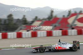 09.03.2011 Barcelona, Spain,  Lewis Hamilton (GBR), McLaren Mercedes  - Formula 1 Testing - Formula 1 World Championship