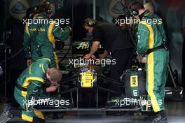 09.03.2011 Barcelona, Spain,  Jarno Trulli (ITA), Team Lotus  - Formula 1 Testing - Formula 1 World Championship
