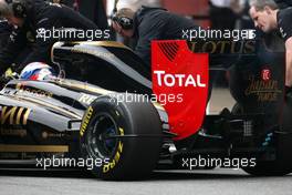 09.03.2011 Barcelona, Spain,  Lotus Renault GP testing tool - Formula 1 Testing - Formula 1 World Championship