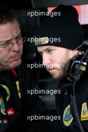 09.03.2011 Barcelona, Spain,  Nick Heidfeld (GER), Lotus Renault F1 Team  - Formula 1 Testing - Formula 1 World Championship