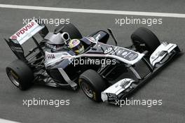 09.03.2011 Barcelona, Spain,  Pastor Maldonado (VEN), Williams F1 Team  - Formula 1 Testing - Formula 1 World Championship