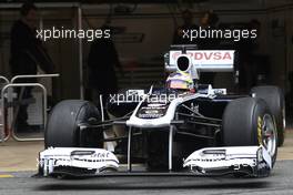 09.03.2011 Barcelona, Spain,  Pastor Maldonado (VEN), Williams F1 Team  - Formula 1 Testing - Formula 1 World Championship