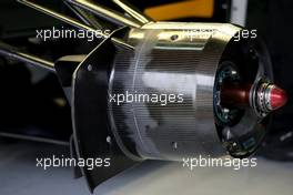 09.03.2011 Barcelona, Spain,  Team Lotus brake technical detail - Formula 1 Testing - Formula 1 World Championship