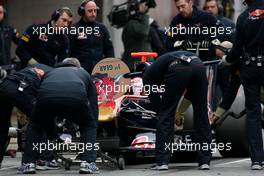 09.03.2011 Barcelona, Spain,  Sebastien Buemi (SUI), Scuderia Toro Rosso  - Formula 1 Testing - Formula 1 World Championship