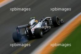 26.08.2011 Spa Francorchamps, Belgium,  Pastor Maldonado (VEN), Williams F1 Team  - Formula 1 World Championship, Rd 12, Belgian Grand Prix, Friday Practice