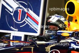26.08.2011 Spa Francorchamps, Belgium,  Sebastian Vettel (GER), Red Bull Racing - Formula 1 World Championship, Rd 12, Belgian Grand Prix, Friday Practice