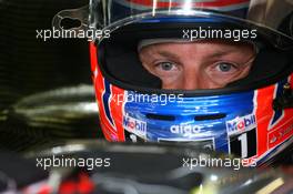 26.08.2011 Spa Francorchamps, Belgium,  Jenson Button (GBR), McLaren Mercedes - Formula 1 World Championship, Rd 12, Belgian Grand Prix, Friday Practice