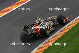 26.08.2011 Spa Francorchamps, Belgium,  Vitaly Petrov (RUS), Lotus Renalut F1 Team  - Formula 1 World Championship, Rd 12, Belgian Grand Prix, Friday Practice